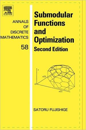 Submodular Functions And Optimization