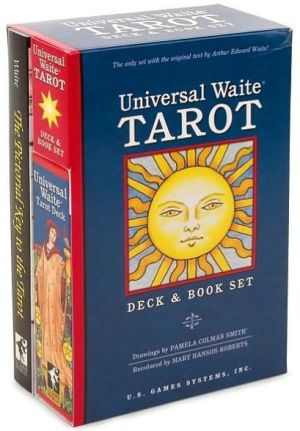 Universal Waite Tarot Deck and Book Set